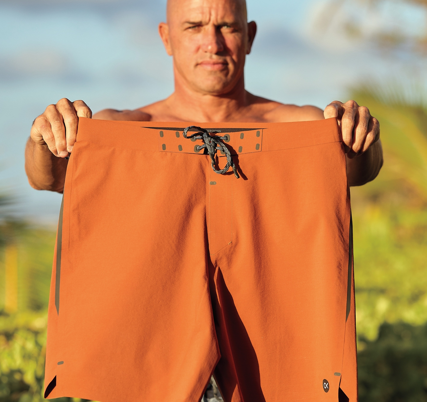 Surf legend Kelly Slater provides us the primary four-way stretch board shorts made from fishing nets